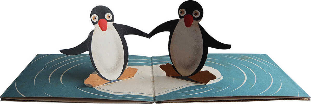 Весёлые картинки. Художник В.М. Зотова. [Книжка-раскладушка]. М., [конец 1930-х]. 